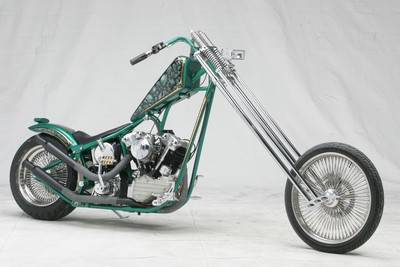 Moto pintada por Ricky L�pez